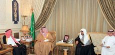 الرئيس العام لرعاية الشباب الأمير نواف بن فيصل يستقبل إدارة نادي الوشم بشقراء