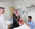 الحَمّود يعايد المرضى المنومين في مستشفى شقراء