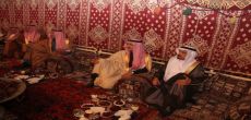 أمير الرياض وسمو نائبه يقومون بزيارة خاصة لآل مقحم بالمشاش
