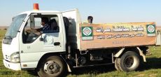 سرقة سيارة نقل النفايات ببلدية محافظة مرات