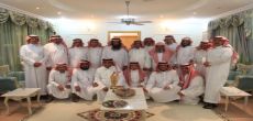 الشيخ يوسف الفهد الحميدي يحتفي بإدارة ولاعبي نادي الوشم 