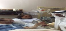 خادم الحرمين الشريفين يزور وكيل أمارة الرياض عبدالله البليهد في المستشفى
