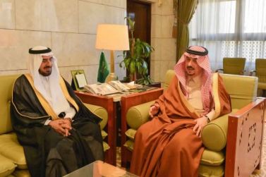 الأمير فيصل بن بندر يستقبل مدير جامعة شقراء