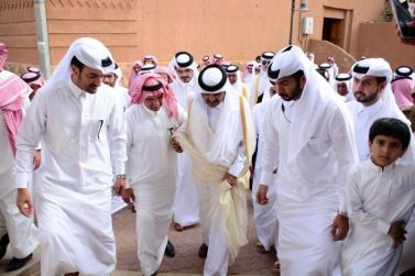 زيارة أمير دولة قطر السابق الشيخ حمد بن خليفة آل ثاني لمدينة أشيقر