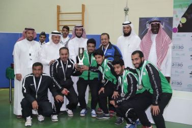 ختام بطولة الاتحاد الرياضي للجامعات السعودية في لعبة كرة الطاولة والمنعقدة بجامعة شقراء