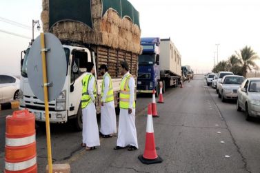 حملة امنية مشتركة بحضور محافظ شقراء