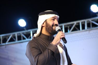 ختامية مهرجان ربيع شقراء مع الدكتور المنشد فهد مطر