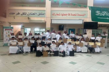 تكريم الطلاب الموهوبين بمدرسة أبي بكر الابتدائية