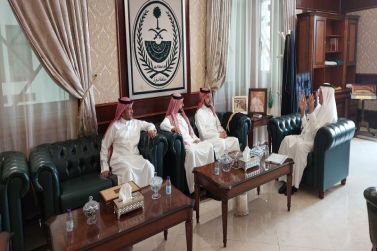 محافظ شقراء يستقبل مدير إدارة محافظات منطقة الرياض بـ stc